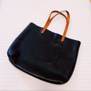 Madewell original transport tote (leather)